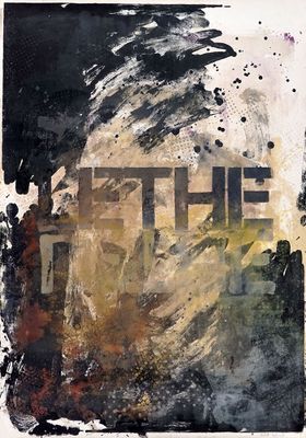 une image représentant une peinture d'un bâtiment sur laquelle est inscrit le mot « la ville »