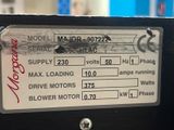 a close up of a label on a machine