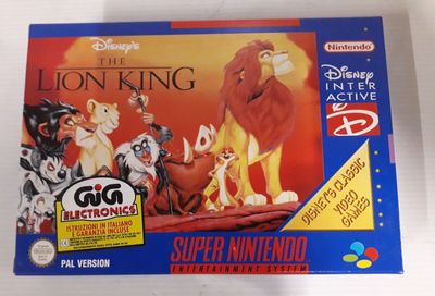 Le roi lion Réel vintage et authentique jeu super nintendo a…