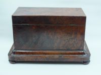 Coffret en acajou et placage d'acajou moucheté du XIXe siècl… (photo 5)