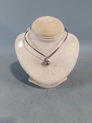 Collier ras de cou rigide en argent (925/1000°), tolérance d…