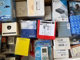 a box full of electronic devices that are in the box