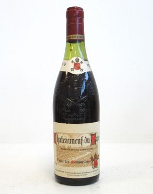 Blle CHATEAUNEUF DU PAPE mise J. Mestre Prop. 1976 - Photo 1