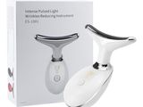 an image of a white electric shaver sitting on top of a box