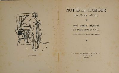 an old book with a drawing of a man in a carriage
