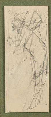 Alfred GRÉVIN (1827-1892), attribué à Portrait d’homme au bo…