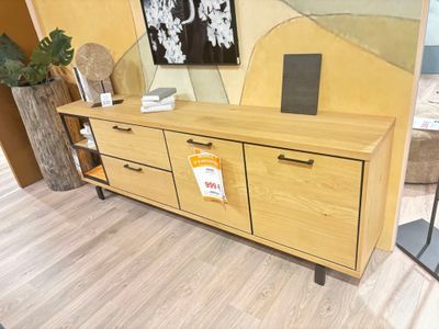Buffet H&H en placage de chêne modèle VIENNE (pv 999€) - Photo 1