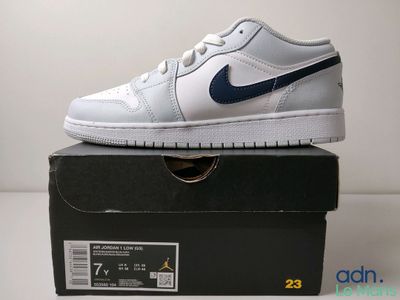 Nike Air Jordan 1 Low blanche / bleue