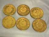 six gold sovereigns of the united states