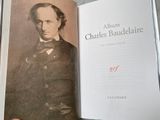 a book with a picture of charles baudelaine on it