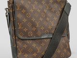 sac messager Louis Vuitton en toile Monogram