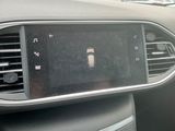 a car dashboard with a digital display on it