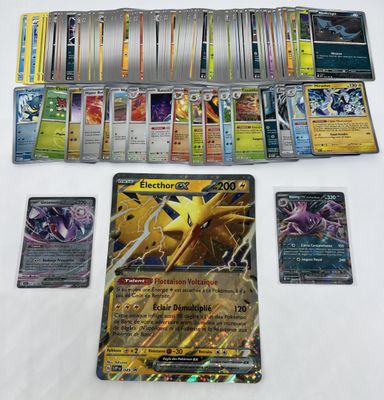 pokemon trading card game with a lot of cards and a lot of cards