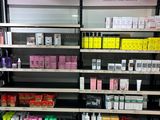many different types of skin care products on the shelves