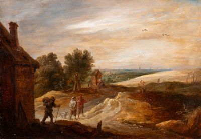 Ecole FLAMANDE du XVIIe siècle suiveur de David II TENIERS (…