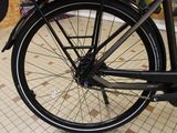 a bicycle that is parked in a store