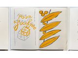 a book with a picture of a bunch of bananas on it