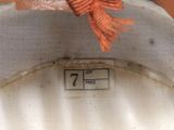 a picture of a close up of a hat with a bird on it