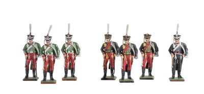 Anonyme. 1er Empire. Hussards de Russie 1809-15 de fabricati…