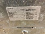 a label on the back of a machine that says sprobst