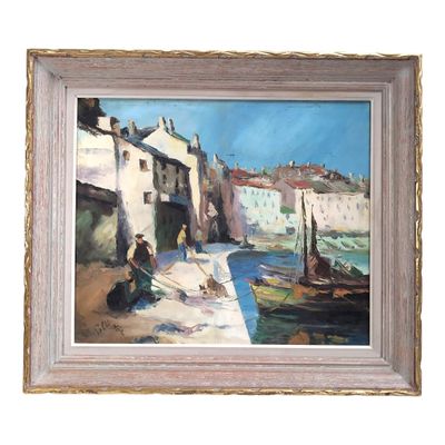 Pol MARIE (XXème) Bastia, le port