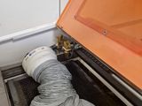 a machine that has a bunch of wires inside of it