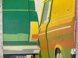 an image of a picture of a truck parked on the side of the road