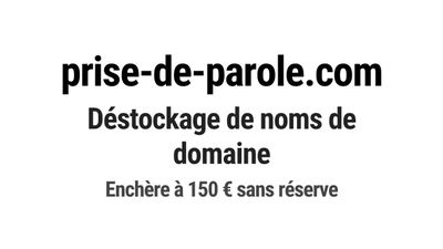 Nom de domaine prise-de-parole.