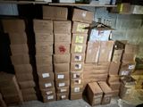 a lot of boxes that are stacked on the floor