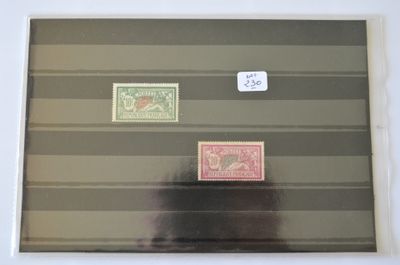 Timbres de France N°207/208, neufs sans charnières (gomme no…