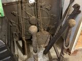 a lot of tools that are sitting on the floor