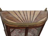 an image of a side table with a glass top