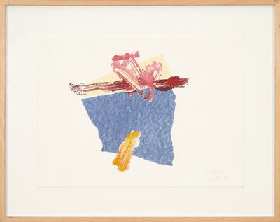 une image représentant une photo d'une œuvre d'art accrochée au mur