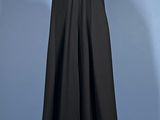 an image of a black cloak on a mannequin base
