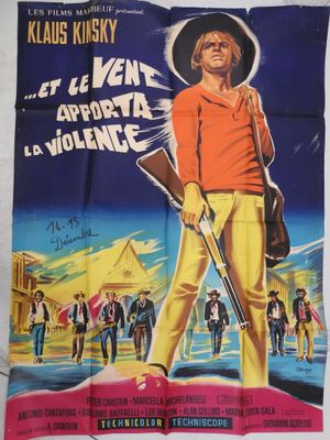 an old movie poster for the western film, the gunfighter