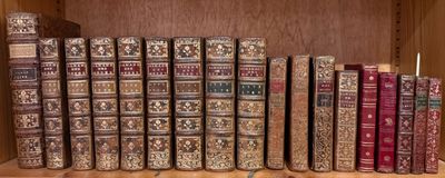 ALMANACHS. Ensemble 9 ouvrages en 18 volumes. Éphémérides tr…