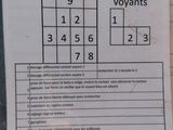 a sheet of paper with a picture of a number on it
