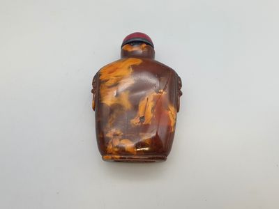 Chine, fin XIXe-début XXe siècle, Grand flacon-tabatière à l…