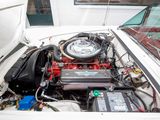 a car engine in the trunk of a boat