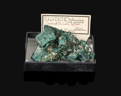 PSEUDOMORPHOSE AZURITE MALACHITE TSUMEB (9cm)