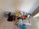 a lot of items that are on the floor