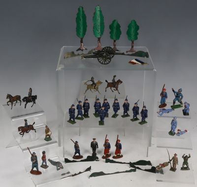 Figurine Soldat Quiralu - Garde Républicain à Cheval - Échelle 1:32, Aluminium, France