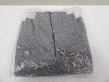 the sweaters are wrapped in plastic and ready to be put into the bag