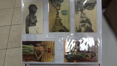 Album de 290 Cartes postales anciennes France, étrangers, th…