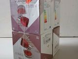 three boxes of wine sitting on top of each other