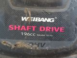 a picture of a close up of a sign on a vehicle