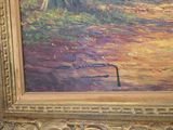 a picture of a painting on the wall of a room