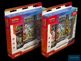 deux paquets de cartes Pokémon dans leur emballage d'origine