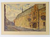 an image of a painting of a city street with buildings