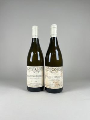 deux bouteilles de vin posées l'une à côté de l'autre sur une table